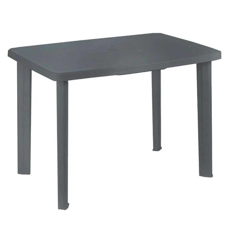 Table Spotlight Anthracite en résine 101x68x72h cm