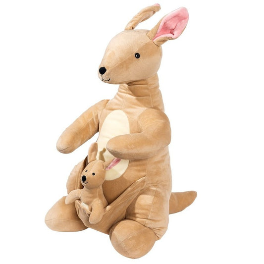 Kangourou en peluche
