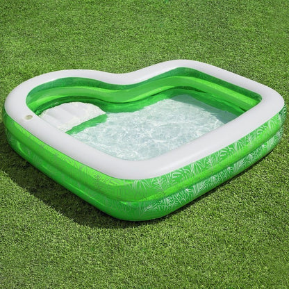 Piscine gonflable paradis tropical Bestway 231x231x51 cm