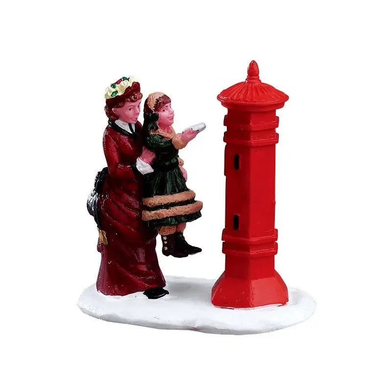 Lemax Lettera per Babbo Natale 7 × 3,7 × H7,1 cm