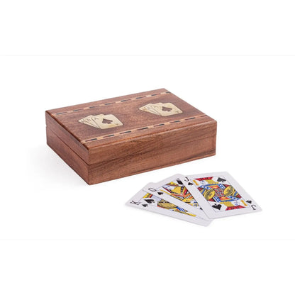Decorazione carte Fortune in legno 15,5 × 12 cm