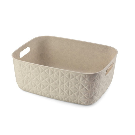 Curver Softex M panier beige 37,9x29,2x14,3 cm h