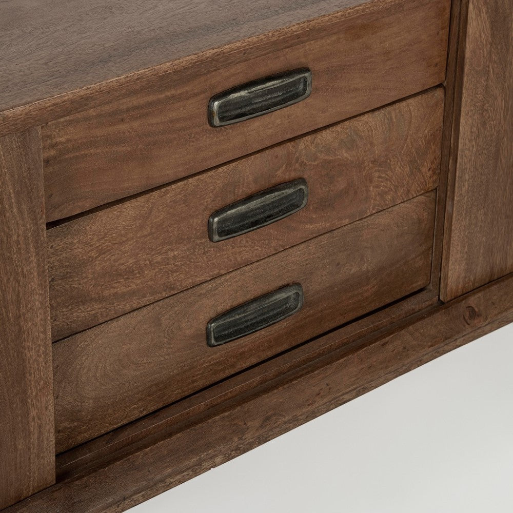 Mobile Porta Tv 2 ante 3 cassetti Sherman vintage