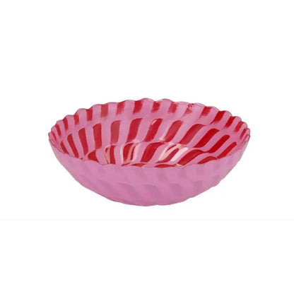 Coppetta in vetro Lush Red 16 cm