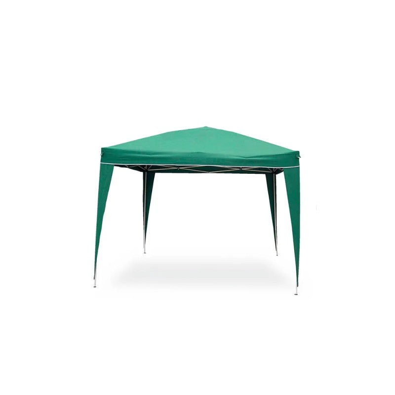 Tonnelle Pop Up en acier vert 3x3 m