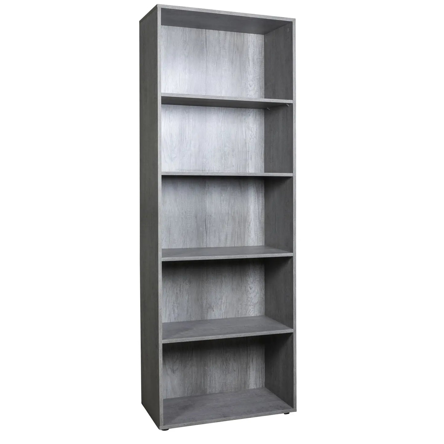 Bibliothèque avec 5 étagères en béton 68,8x35,3x200 composée