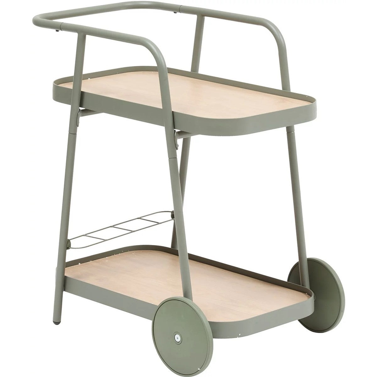 Chariot de jardin en aluminium Easiness laurier 76x50 cm