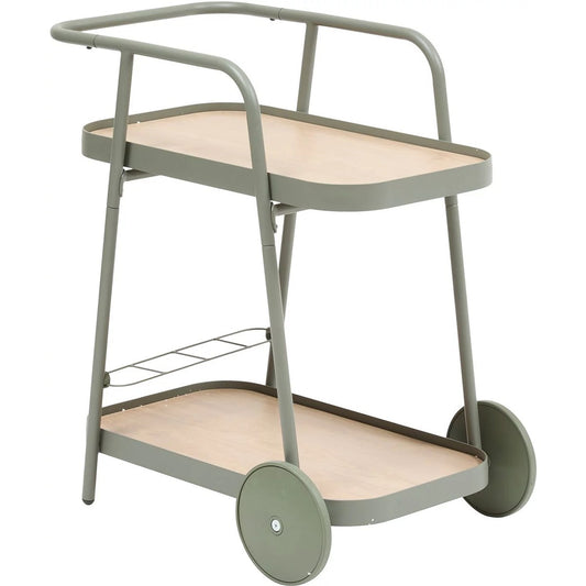 Chariot de jardin en aluminium Easiness laurier 76x50 cm
