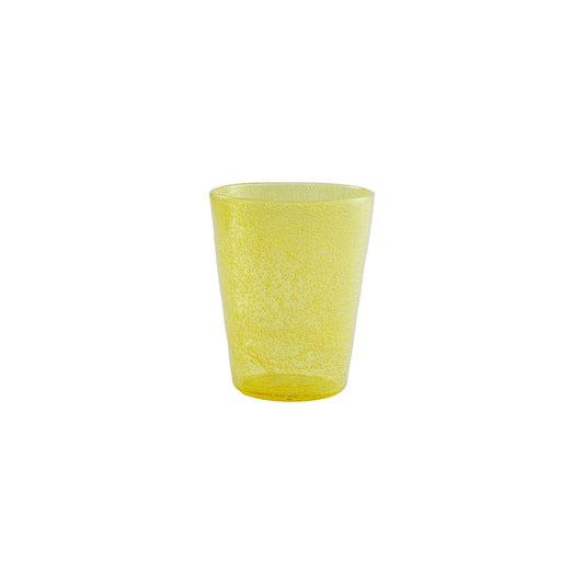 Verre à eau Memento Synth transparent jaune en méthacrylate 0,33L