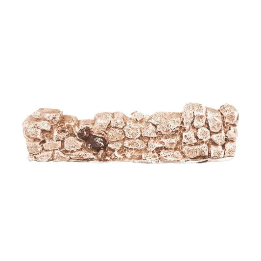 Mur pour crèche en plâtre effet pierre 19 × H5 cm