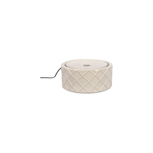 Fontaine ivoire Bizzotto Rosy avec lumière LED Ø33x14,5h