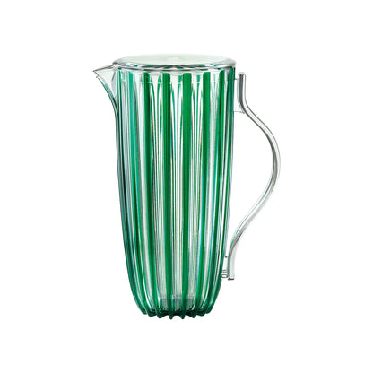 Carafe avec couvercle pin-up vert19,5 x 13 x H 27 cm