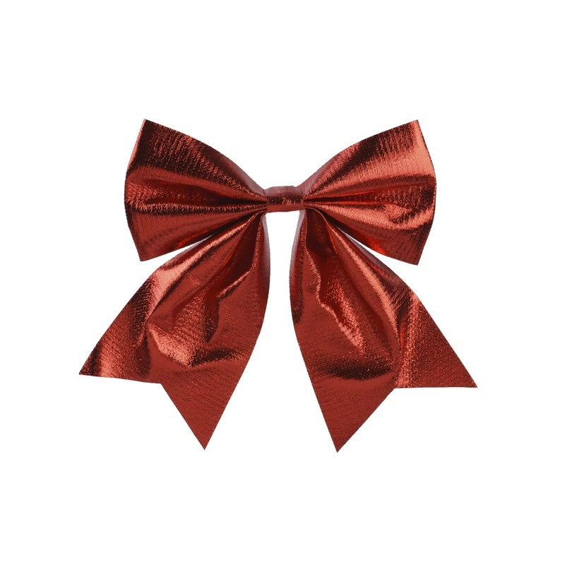 Fiocco natalizio rosso scuro 20 × 24 cm
