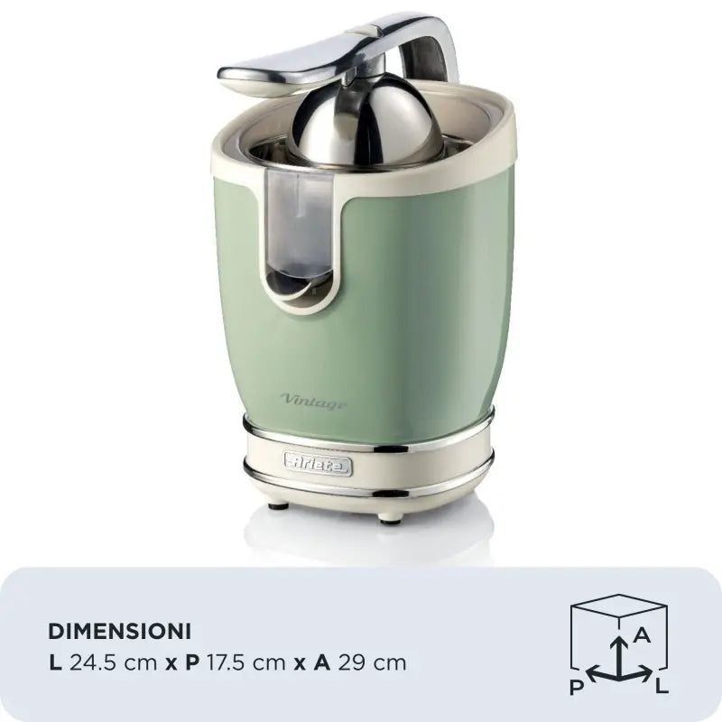 Presse-agrumes vert vintage Ariete