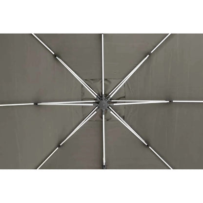 Parasol Viro 4x4m anthracite