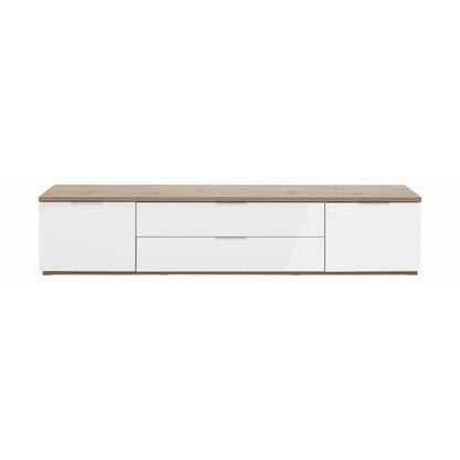 Meuble TV Mon 2 portes + 2 abattants 240x51x40,50 h cm