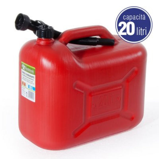 Jerrican en plastique rose 20L