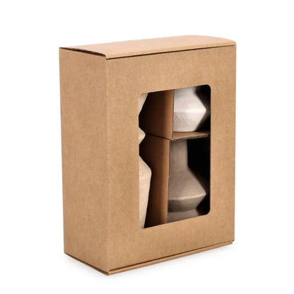 Set 3 vasi decorativi Rudig tondi assortiti H10,5-23,5 cm