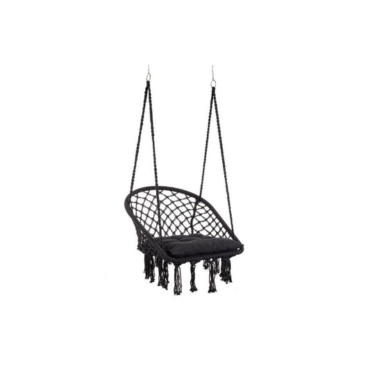 Bizzotto hamac suspendu Javier noir Ø88x130h