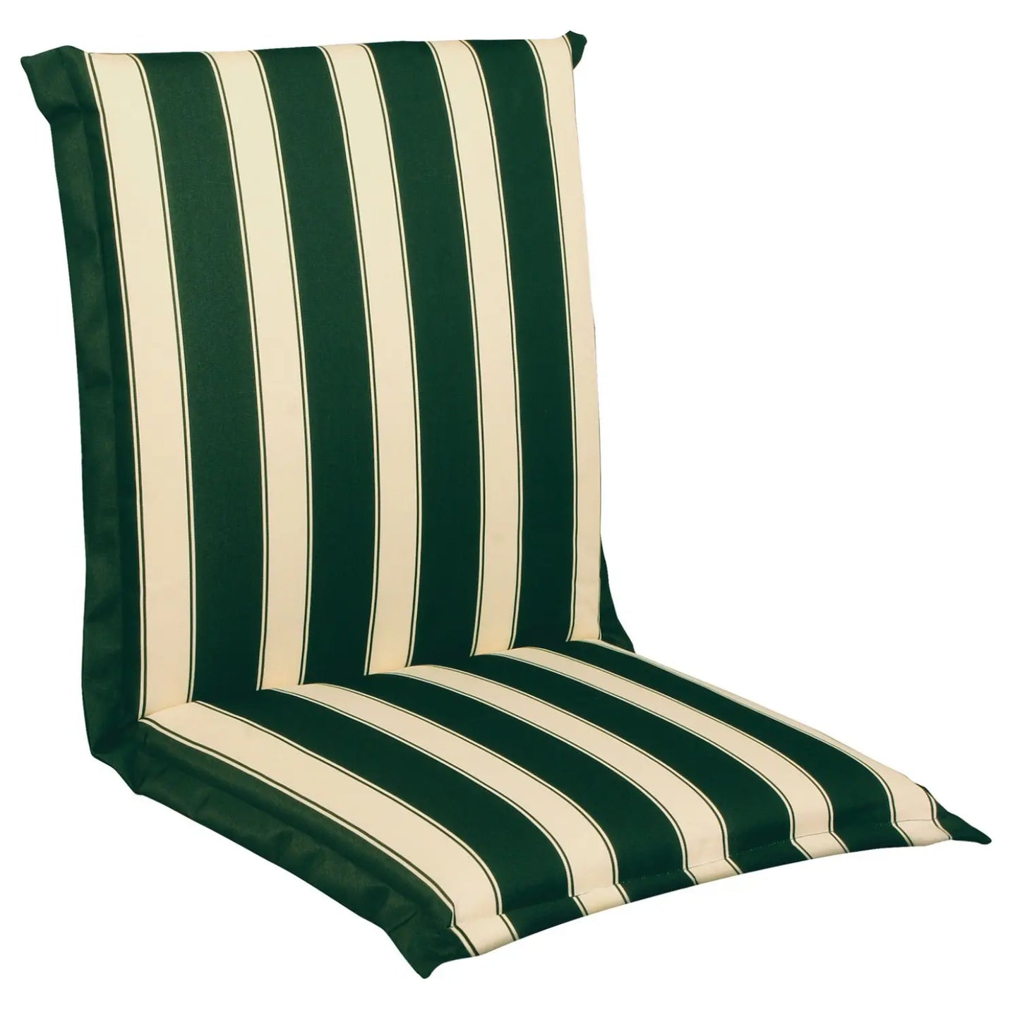 Coussin rayé pour fauteuil bas 92x46 cm