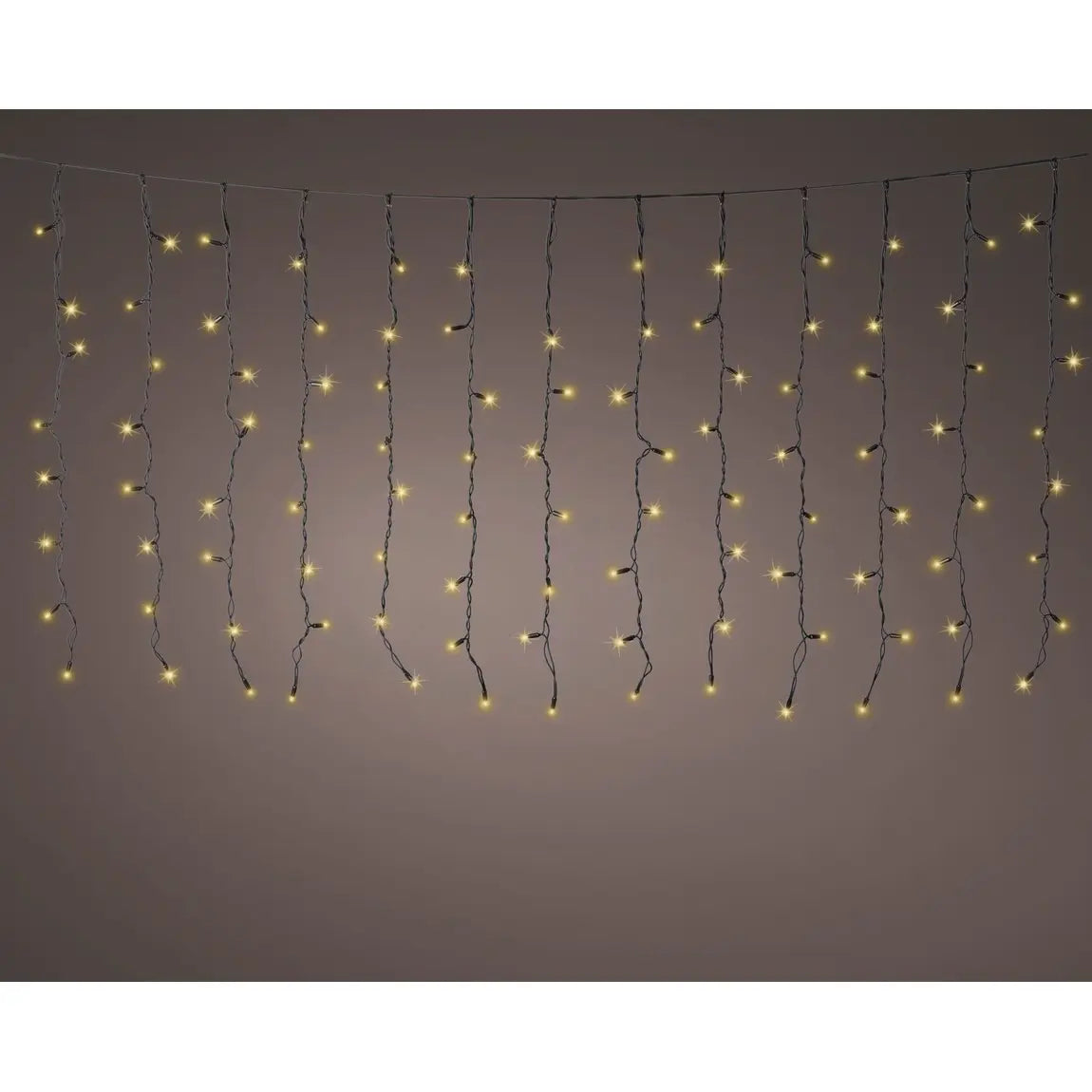 Tenda luminosa LED Pro-Lights bianco freddo da esterno 200 × 100 cm