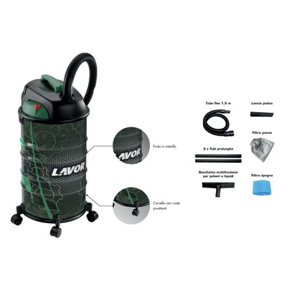Aspirateur eau et poussière Lavor Rudy 30 S