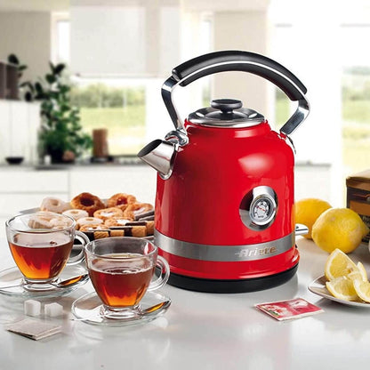 Bouilloire électrique moderne Ariete en rouge