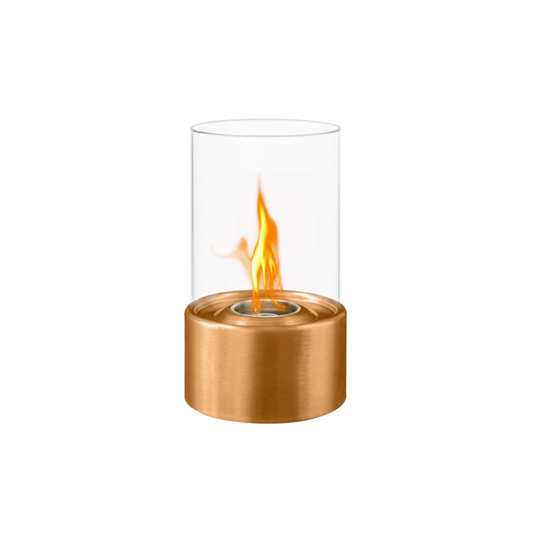 Cheminée de table au bioéthanol MARSEILLE Bronze D16 x H27