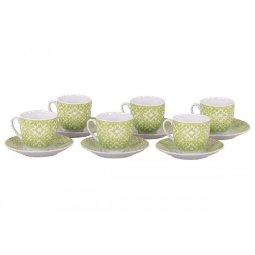 Lot de 6 tasses à café Lucca 90 cc
