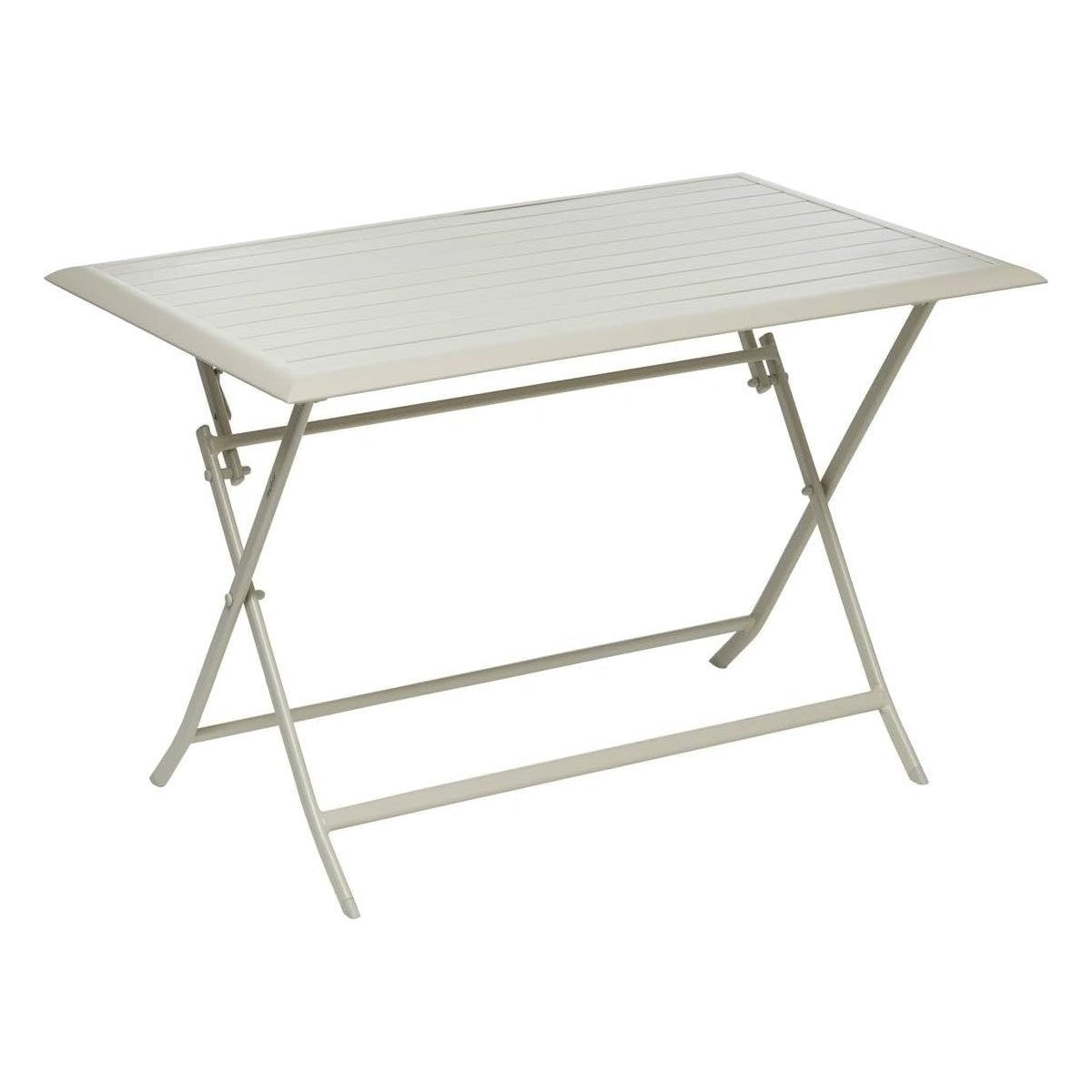 Table de jardin pliante en terre cuite Azua 4 places 135 x 90 x 75 cm