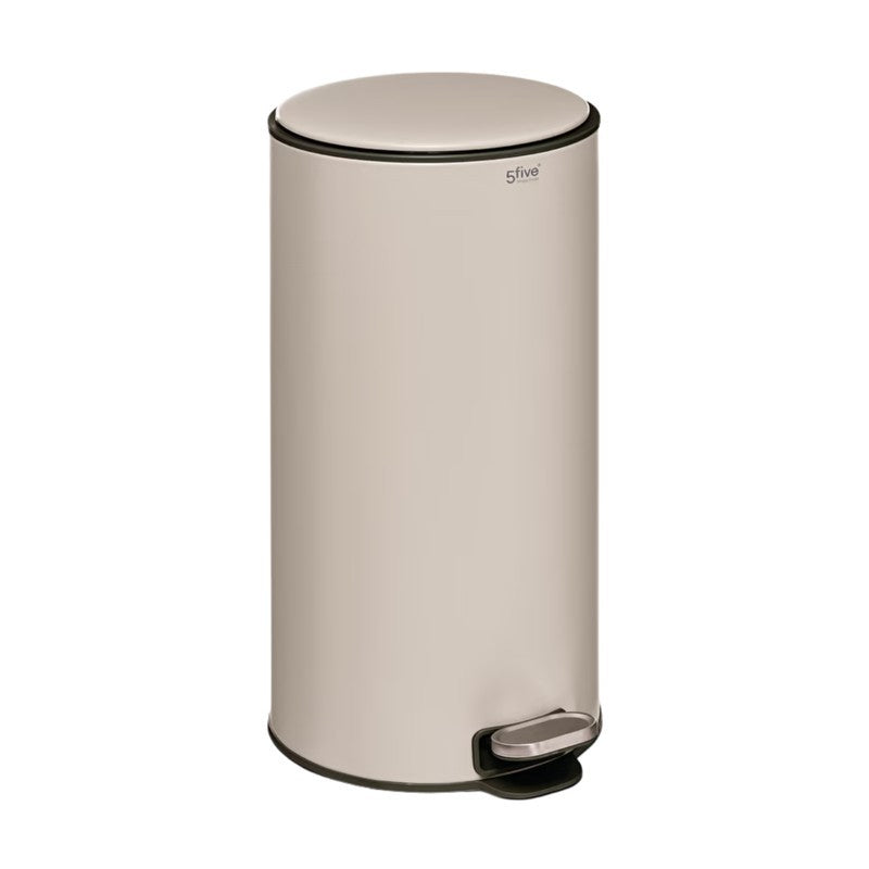Poubelle Delta 30 L en métal/argile