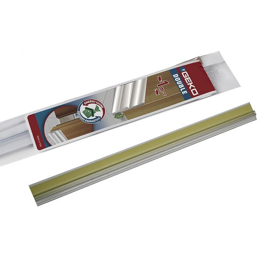 Boudin de porte en PVC pour porte 100 cm transparent