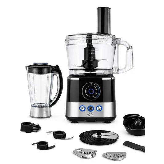 Robot da cucina multifunzione DCG KM6325 800 W con accessori