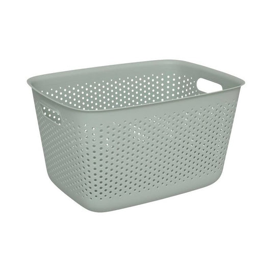 Poubelle plastique polyvalente Tila Salvia 17 L