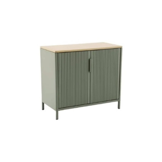 Buffet de jardin G Steel irony café/lino 90 x 46 x 76 cm