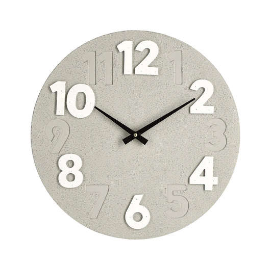 Orologio da parete Timing tortora ø40 cm