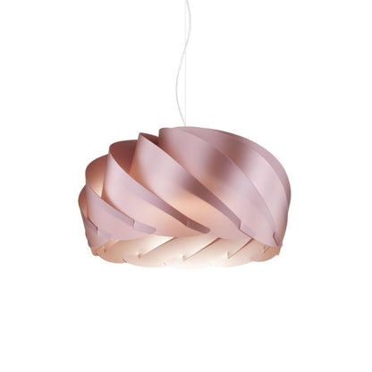 Suspension en métal rose en métal chromé Cm. 26x15h
