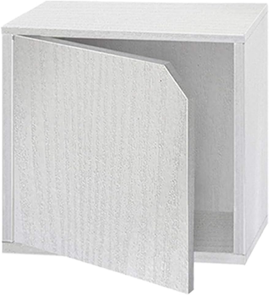 Cube de ciment avec porte empilable 35x29x35h cm