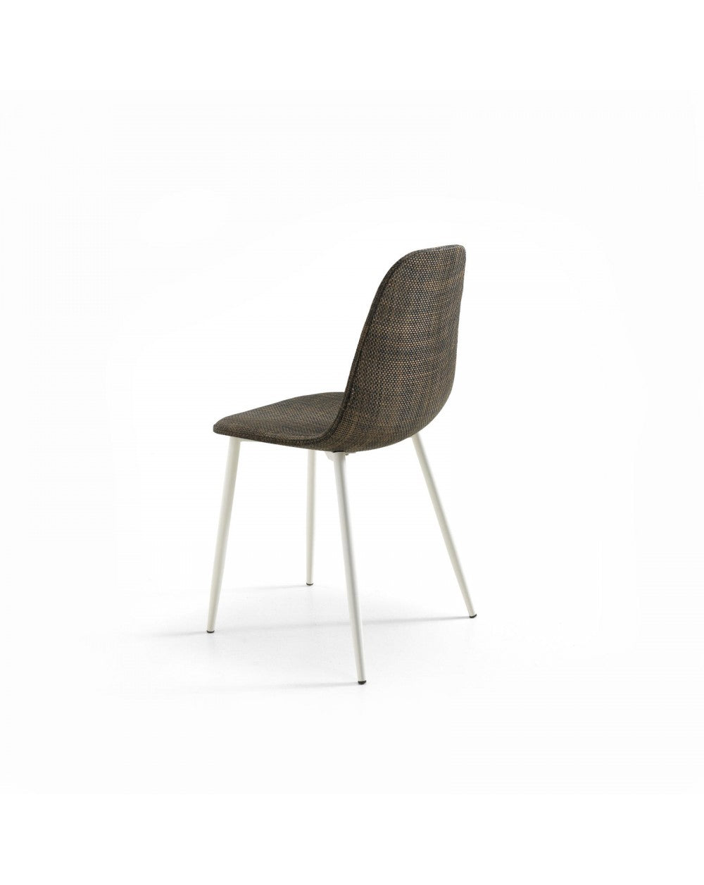 4x Chaises en rotin Martina Simil - Gris foncé