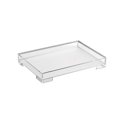Vassoio Essence 32x23x5 cm trasparente