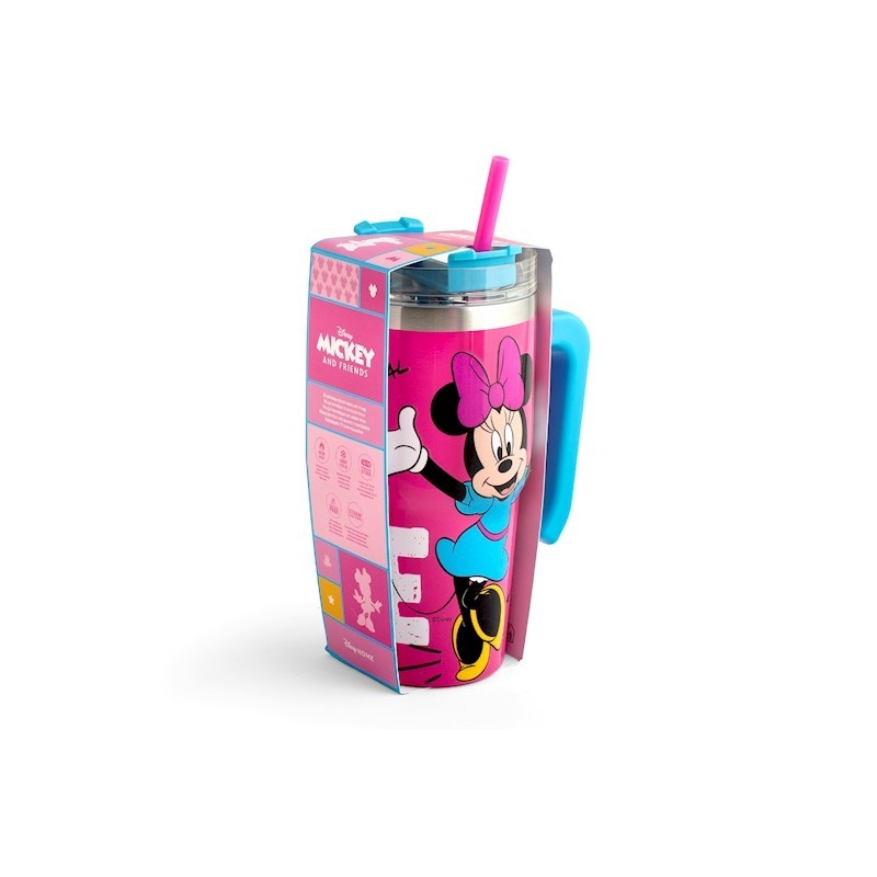 Mug isotherme Minnie Comeback 0,6 L en acier inoxydable