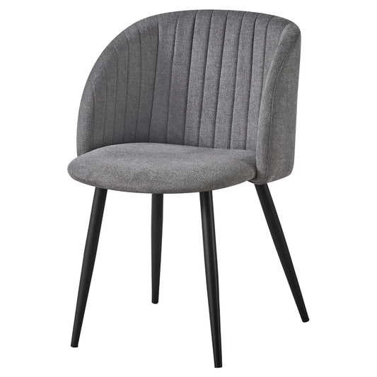 Poltrona Rhonda tessuto grigio