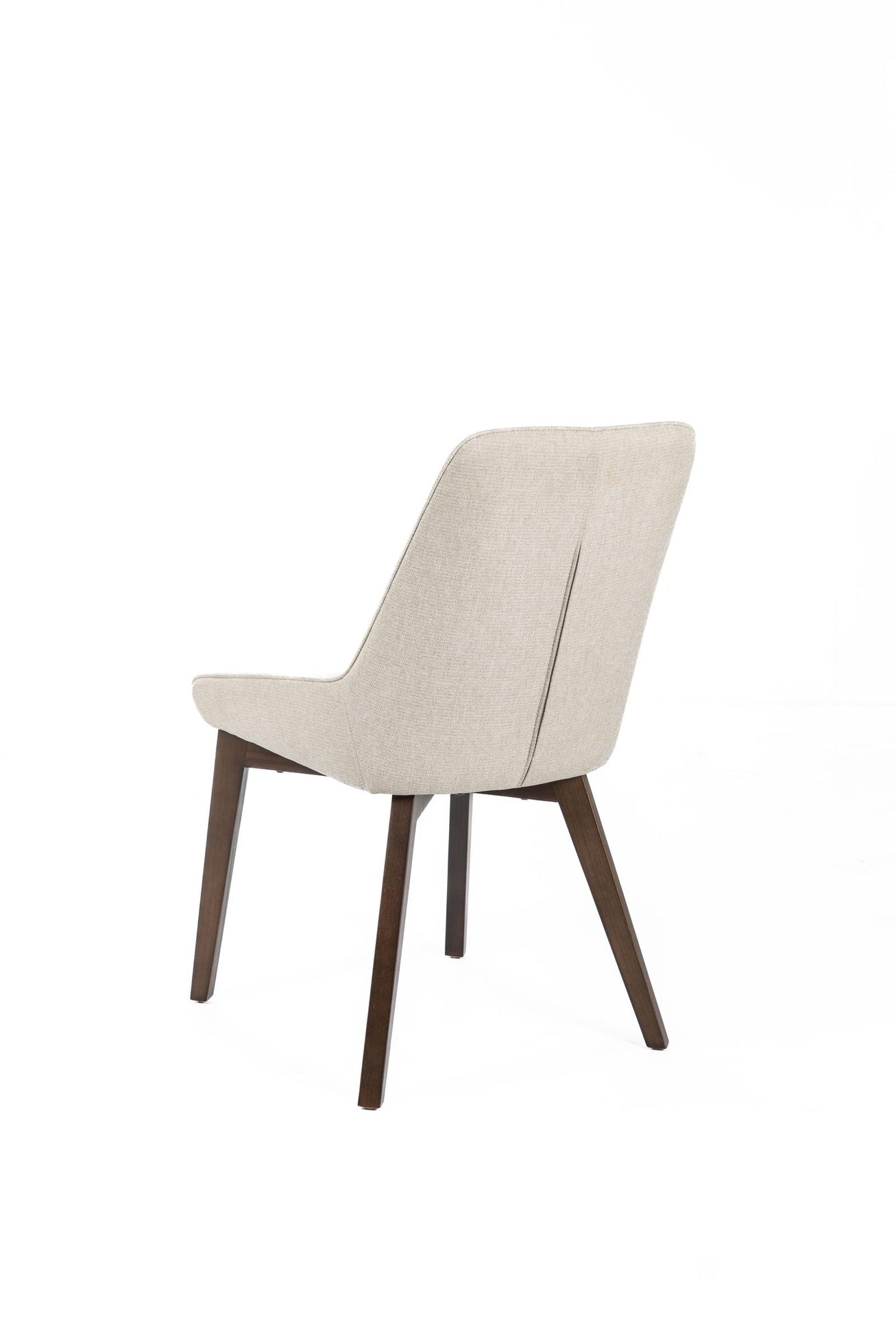 4x Sedia in Tessuto Beige 62cm x 49.5cm H.87cm