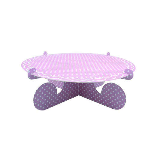 Alzata 1 livello cartone per cupcake e torte Ø 32 cm