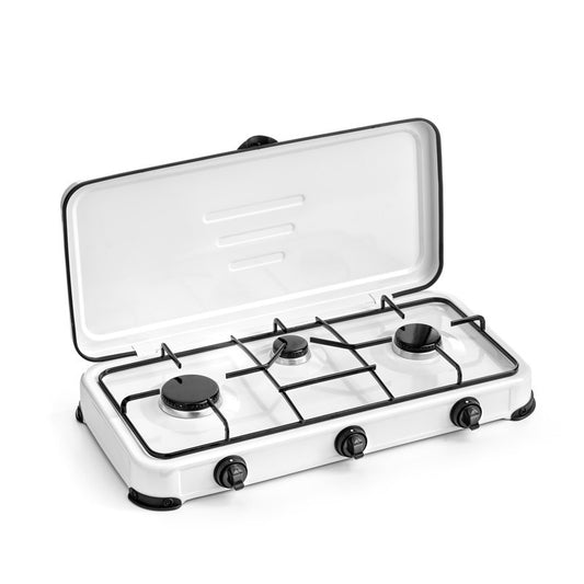 Couvercle pour cuisinière à gaz 3 feux 59x32x10h cm