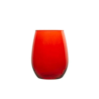 Lot de 6 verres Amber rouges de 35 cl