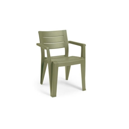 Sedia Keter Julie verde cedro cm 61,5x58,5x79 h