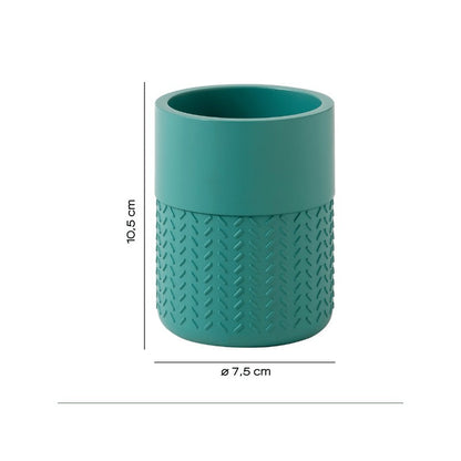 Thea portaspazzolini naturale/verde
