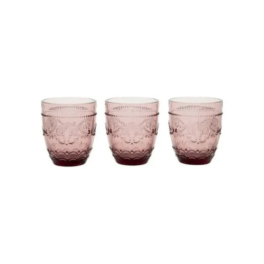 Lot de 3 verres Noblesse Violet 300 cc