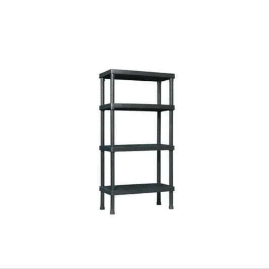 Etagère Kronos noire à 4 étagères 30x60x143h cm